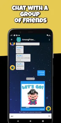 AmongFriends Chat for Among Us android App screenshot 13