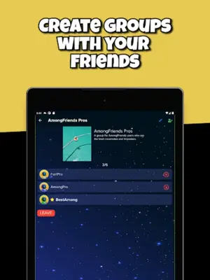 AmongFriends Chat for Among Us android App screenshot 3